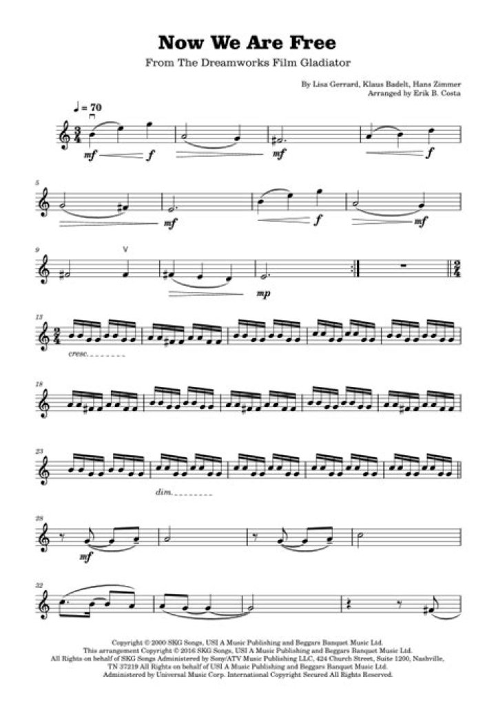 Unlocking The Beauty Of "Now We Are Free" Lyrics